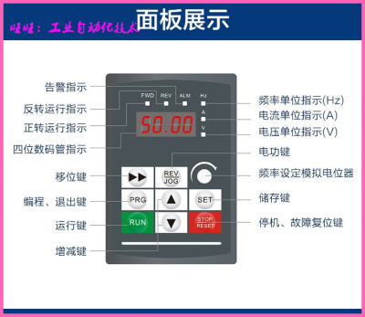 控制面板变频器现货