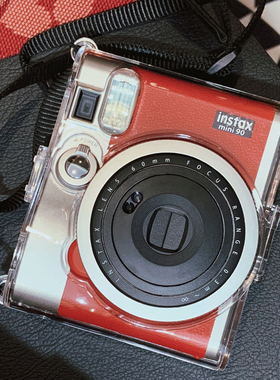 【mini90透明水晶壳】拍立得硬壳保护壳相机外壳保护套相机包配件