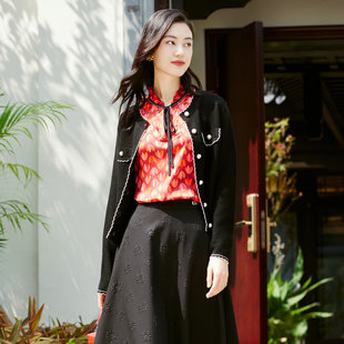 歌蒂诗专柜春季 高级质感大气小香风短外套1E10W2512 新款