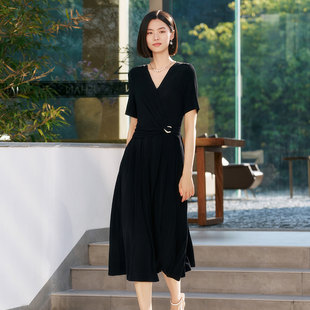 高级气质收腰显瘦连衣裙 专柜同款 8E22L2178 醋酸系列 歌蒂诗