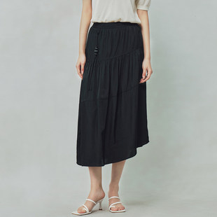 小众设计遮肉半身裙 歌蒂诗夏季 新中式 时尚 3F22Q3570 专柜同款