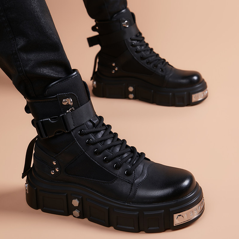马丁靴男款2025新款秋冬英伦风