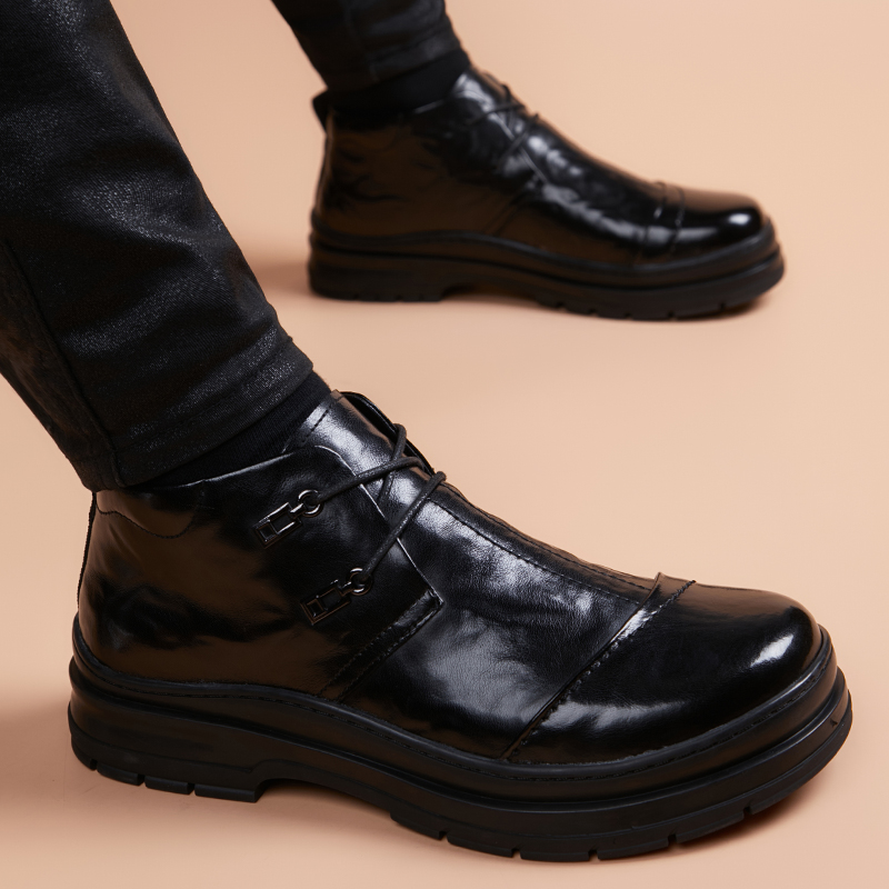 皮鞋男款2025新款秋季休闲英伦风