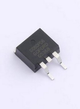 G080P06M 场效应管(MOSFET) 1个P沟道 耐压:60V 电流:195A TO-263