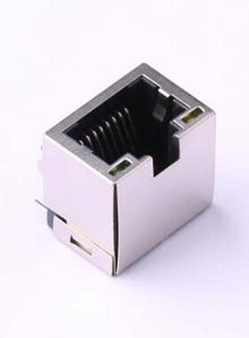 RC02113 以太网连接器(RJ45 RJ11) 弯插 带LED 插件