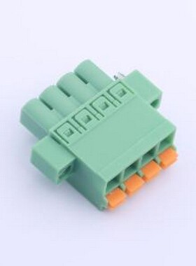 KF2EDGKNM-5.0-4P 插拔式接线端子 5mm 1x4P 排数:1 每排P数:4 螺