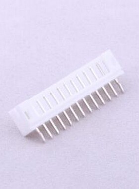 A2001WV-13P2 线对板针座 系列:PH 间距:2mm 1x13P 白色 插件,P=2