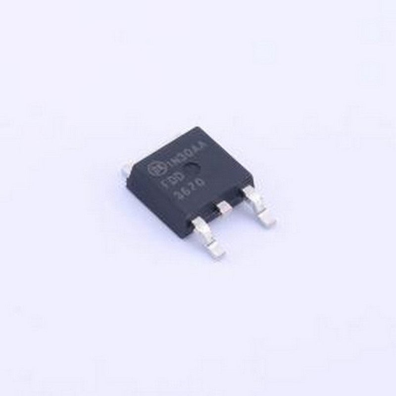 FDD3670 场效应管(MOSFET) 1个N沟道 耐压:100V 电流:34A TO-252-