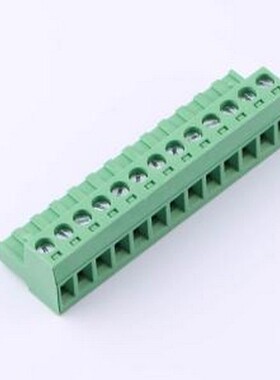 DB2EK-5.0-13P-GN-S 插拔式接线端子 5mm 排数:1 每排P数:13 绿色