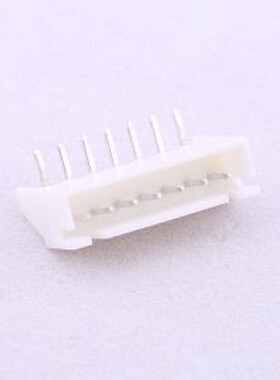 A2501WR-07P1 线对板针座 间距:2.5mm 1x7P 白色 弯插,P=2.5mm