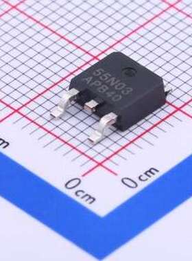 AP55N03K 场效应管(MOSFET) 1个N沟道 耐压:30V 电流:30A TO-252