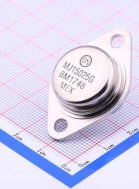 MJ15025G 三极管(BJT) 耐压:250V 电流:16A PNP TO-204
