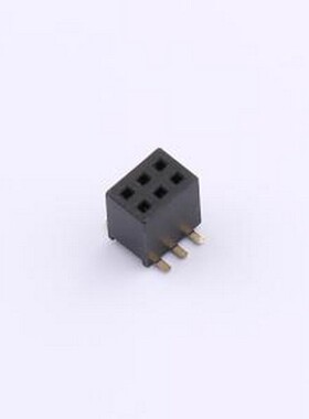 B127US-WS03P 排母 1.27FH H4.3 2x3Pin SMT U型PC4.8 PB4.6 6T S