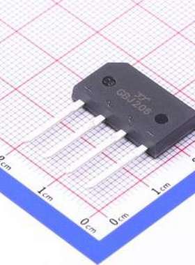 GBJ206 整流桥 电压:600V 电流:2A 2KBJ