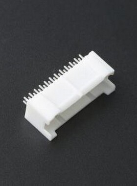 KH-A2015-2X12A 线对板针座 间距:2mm 2x12P 白色 插件,P=2mm