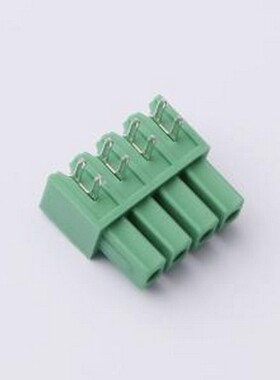 DB2EA-3.81-4P-GN 插拔式接线端子 3.81mm 绿色 插件,P=3.81mm