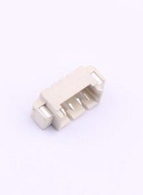 HX 1.25-4PIN WSTP 线对板针座 1x4P 间距:1.25mm 卧贴 SMD,P=1.2
