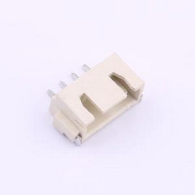 HX 2.54-4PIN WSTP 线对板针座 1x4P 间距:2.5mm 卧贴 SMD,P=2.5m