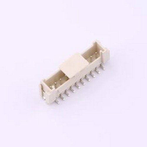 WAFER-HY2.0-10PLT-W1-P 线对板针座 1x10P 间距:2mm 立贴 SMD,P=