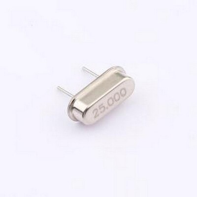 SCBYS25X00000ELRJ 无源晶振 25MHz±20ppm20pf6.0mm HC-49S