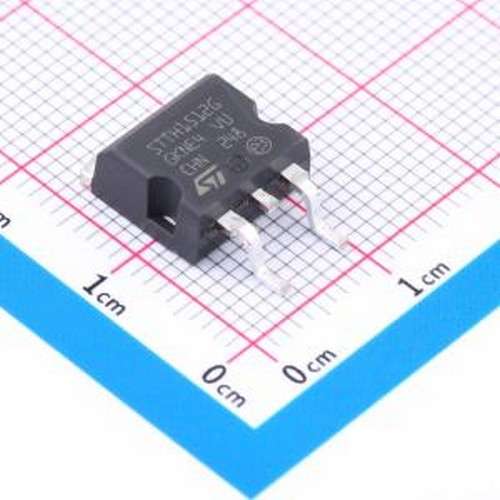 STTH1512G-TR 快恢复/高效率二极管 电压:1.2kV 电流:15A D2PAK
