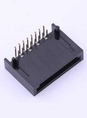 69913-004LF 线对板针座 间距:2.54mm 弯插 弯插,P=2.54mm