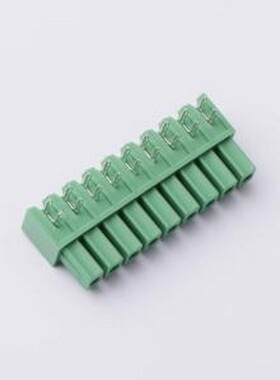 DB2EA-3.81-9P-GN 插拔式接线端子 3.81mm 排数:1 每排P数:9 绿色