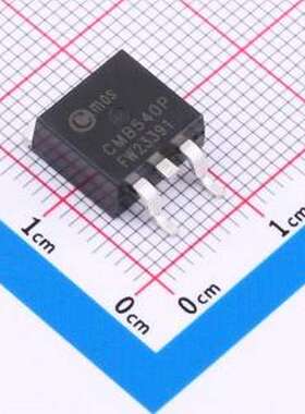 CMB540P 场效应管(MOSFET) 1个N沟道 耐压:100V 电流:33A TO-263