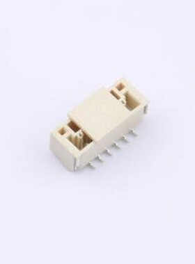 HX002047 线对板针座 1x6P 间距:1.25mm 立贴 SMD,P=1.25mm