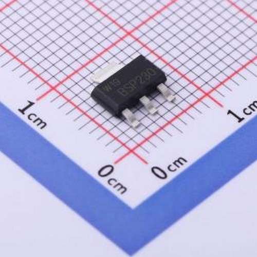 BSP230,135 场效应管(MOSFET) 1个P沟道 耐压:300V 电流:210mA SO