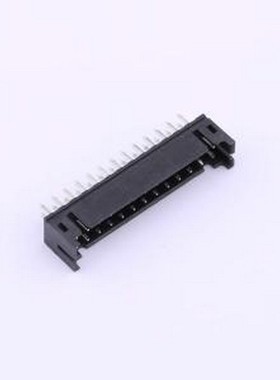 IPCW207W2DNB01V 线对板针座 2x13P 间距:2mm 直插 黑色 插件,P=2