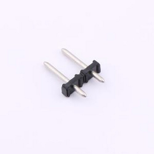 971-SLR-THR-1.1/02 排针 1x2P 间距:5mm 圆针 直插 插件P=5mm