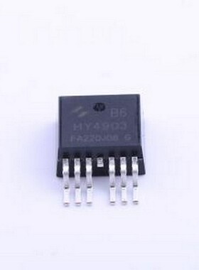 HY4903B6 场效应管(MOSFET) 1个N沟道 耐压:30V 电流:314A TO-263
