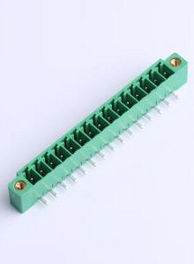 MX15EDGRM-3.81-15P-GN01-Cu-A 插拔式接线端子 螺丝固定 1x15P 3
