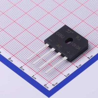 GBU1010A 整流桥 电压:1kV 电流:3.6A GBU