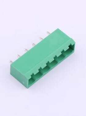 MX2EDGVC-5.08-06P-GN01-Cu-A 插拔式接线端子 1x6P 5.08mm 排数: