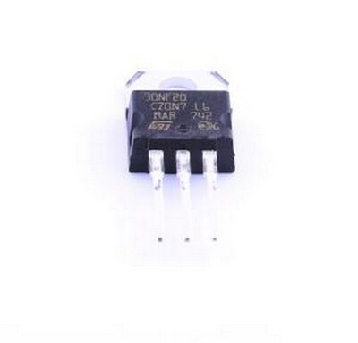 STP30NF20 场效应管(MOSFET) 1个N沟道 耐压:200V 电流:30A TO-22