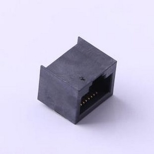 RJ11 HLRN1 MJ56881 RJ45 以太網(wǎng)連接器 臥貼 B011 不帶LED