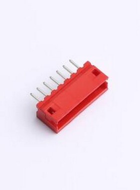 WAFER-ZH150Z-7AH 线对板针座 ZH直针7P 红色 插件,P=1.5mm