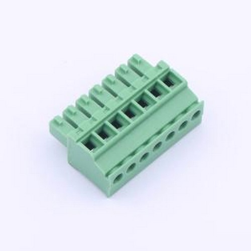 DB2EKA-3.81-7P-GN-S 插拔式接线端子 3.81mm 1x7P 排数:1 每排P