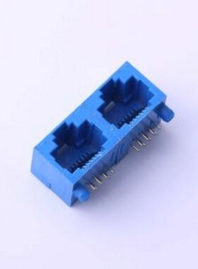 HC-RJ45-5JA-2-6-L 以太网连接器(RJ45 RJ11) 弯插 不带LED 插件