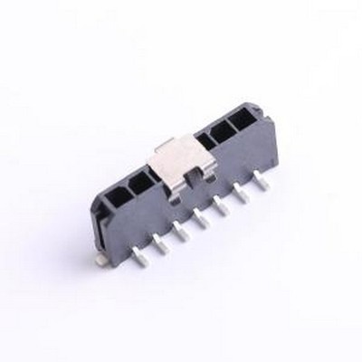 43650-7AB 线对板针座 1x7P 间距:3mm 立贴 SMD,P=3mm