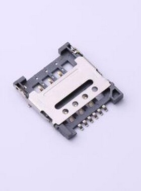 SMO-1630-P6 SIM卡连接器 翻盖式 MicroSIM卡 卡座 SMD
