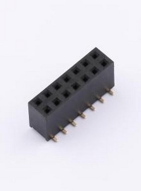 5BME8-08872-207-W0 排母 2.54PF间距排母立式贴片2*7P H8.5 SMT