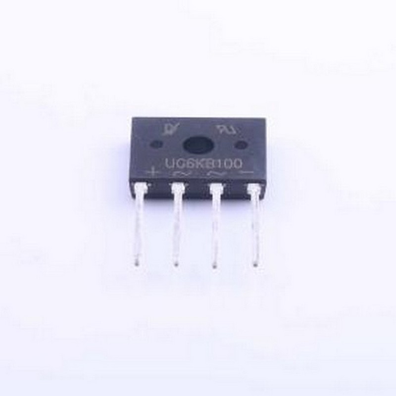 UG6KB100 整流桥 电压:1kV 电流:6A D3K