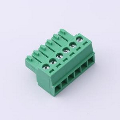 MX15EDGK-3.5-06P-GN01-Cu-Y-A 插拔式接线端子 1x6P 3.5mm 排数: