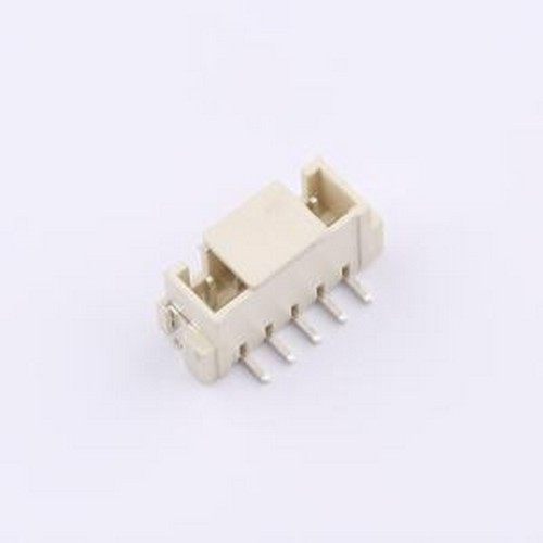 WAFER-XHB2.54-5PLT-W1-P 线对板针座 1x5P 间距:2.54mm 立贴 SMD