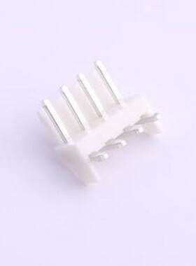 HX39601-4WAD 线对板针座 1x4P 间距:3.96mm 弯插 系列:VH 弯插,P