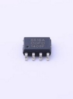 6616A 场效应管(MOSFET) 2个P沟道 耐压:12V 电流:16A SOP-8