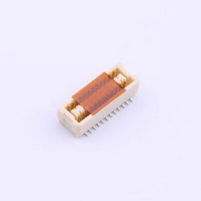 HDGC1006WV-S-2X12P 线对板针座 2x12P 间距:1mm 立贴 SMD,P=1mm